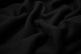 Tkanina wełniana - kolor czarny