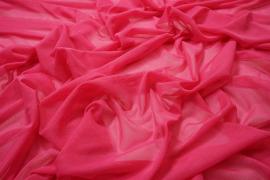 Tiul elastyczny w kolorze różowym