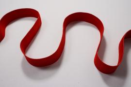 Taśma elastyczna w kolorze czerwonym, 3 cm