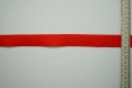 Lamówka w kolorze czerwonym, 2.5 cm