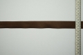 Lamówka w kolorze brązowym, 2.5 cm