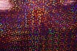 Folia hologramowa w kolorze fuksji