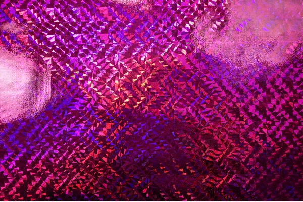 Folia hologramowa w kolorze brudnego różu