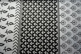 Bawełna pościelowa - wzór aztek