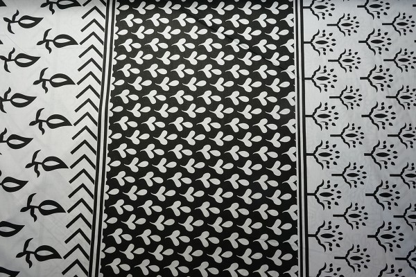 Bawełna pościelowa - wzór aztek