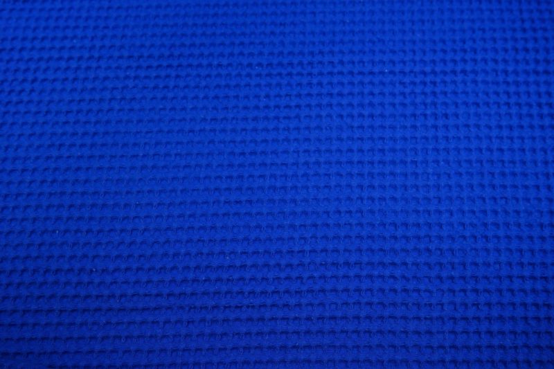 Bawełna wafel w kolorze "Kobalt"