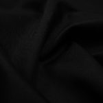 Tkanina ogrodowa - czarna - fale