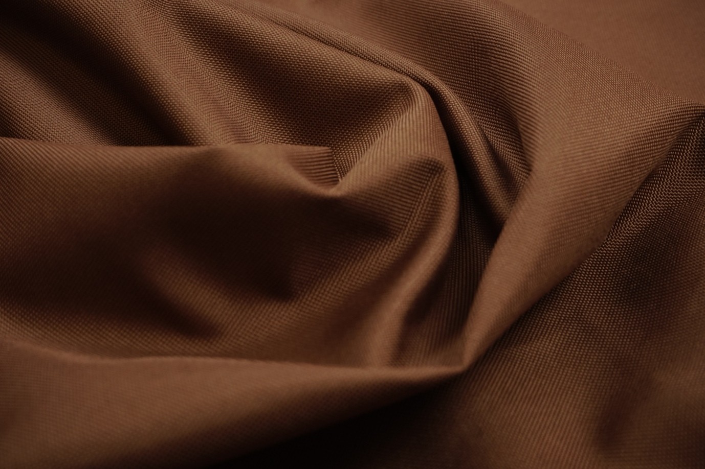 Tkanina ogrodowa - jasnobrązowa - fale