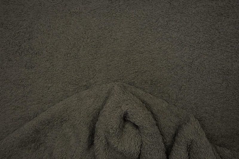 Bawełna frota / frotte w kolorze szarym