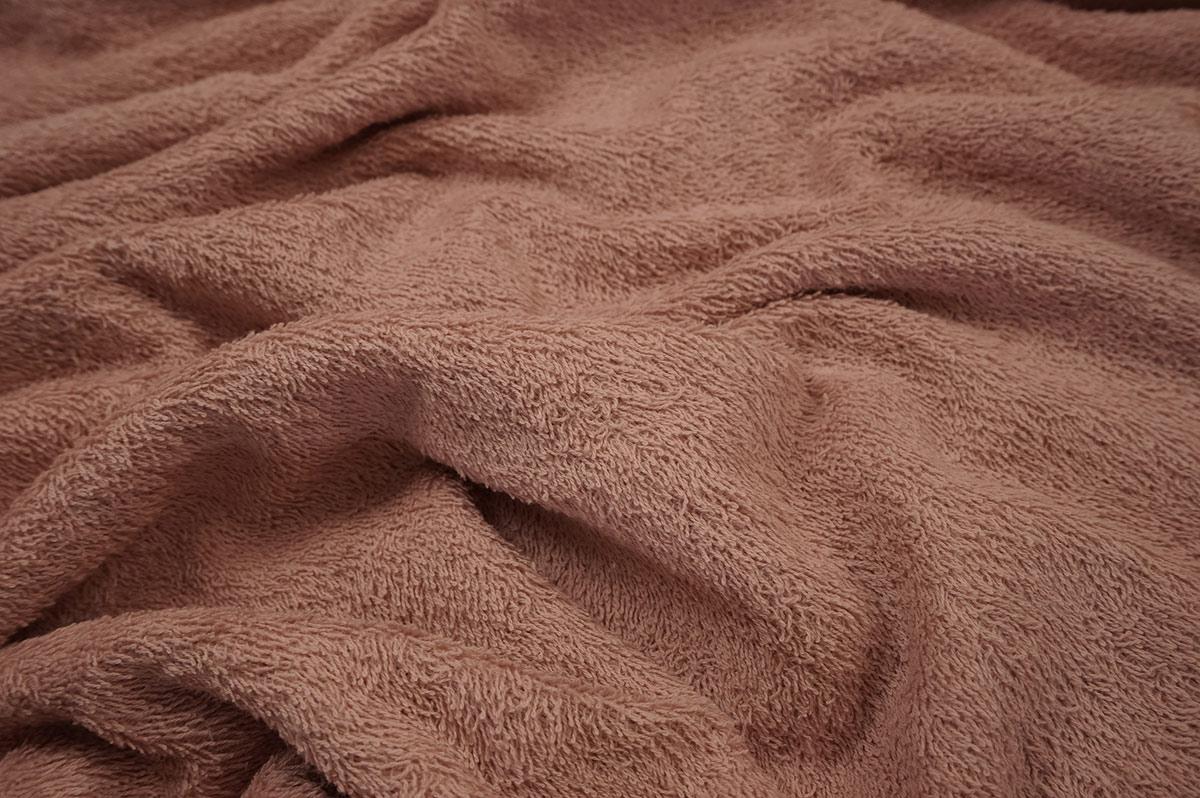 Bawełna frota / frotte w kolorze brudny róż