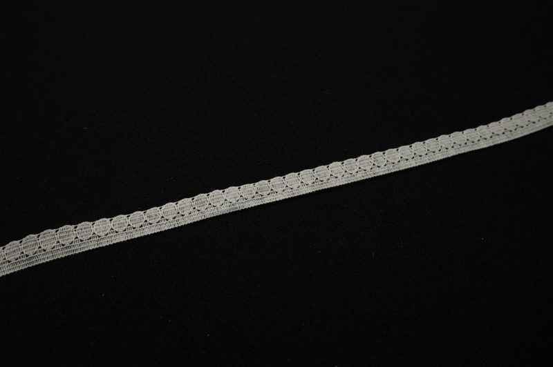 Taśma koronkowa o szerokości 1 cm, kolor ecru