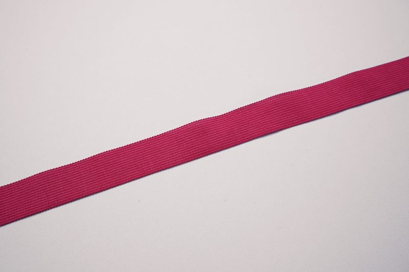 Lamówka w kolorze amarantowym, 2.5 cm