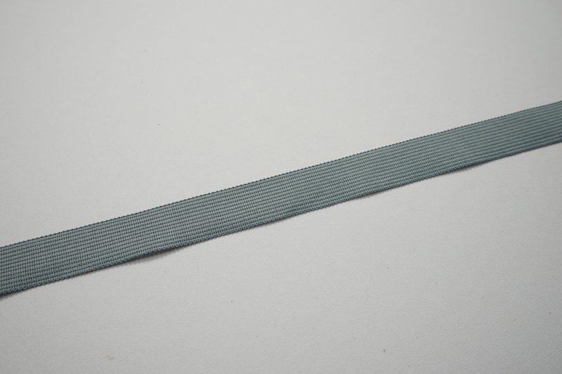Lamówka w kolorze stalowym, 2.5 cm