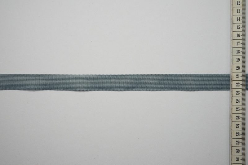 Lamówka w kolorze stalowym, 2.5 cm