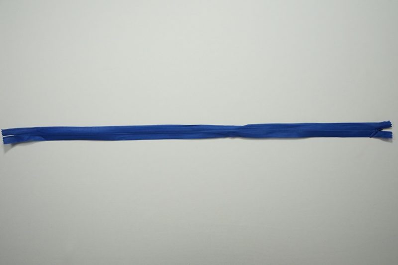 Zamek kryty - niebieski, 60 cm