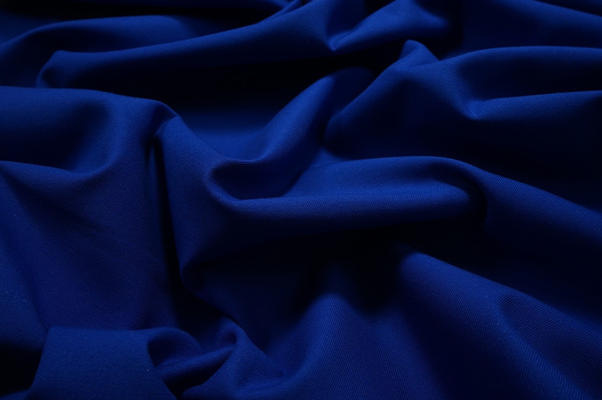 Bawełna twill - kolor chabrowy