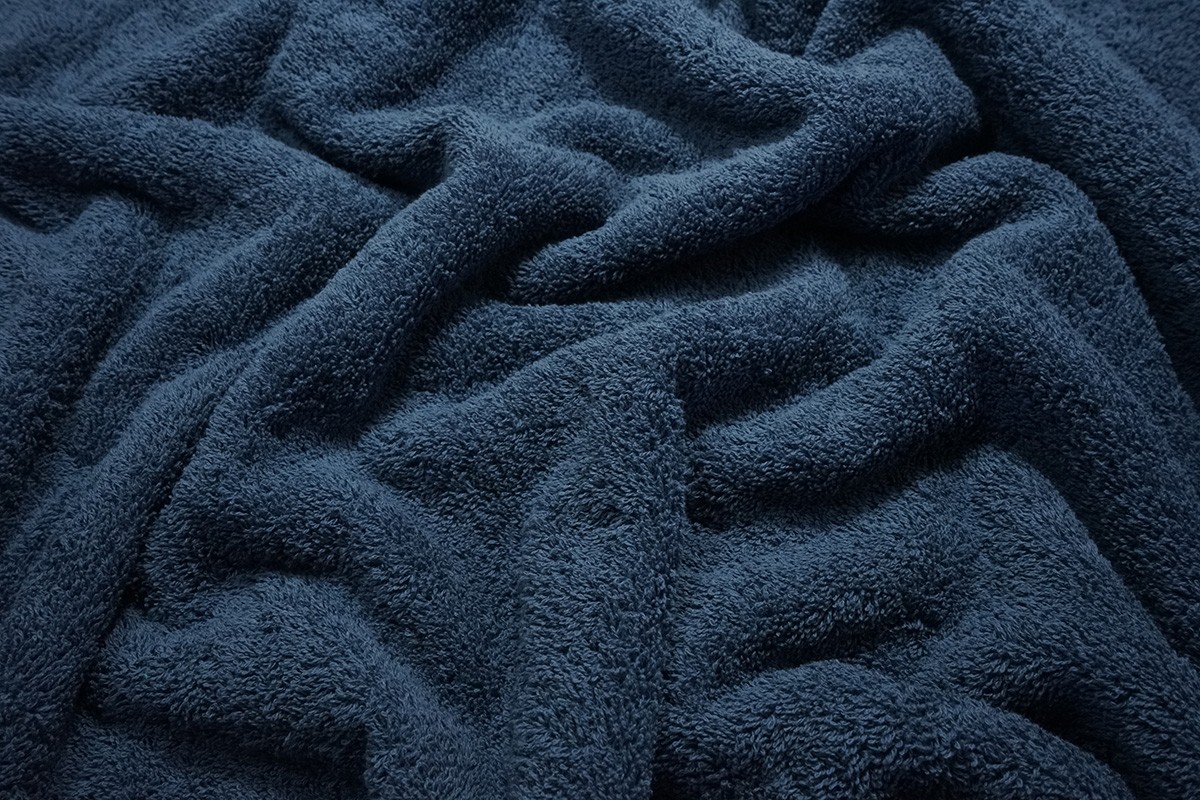 Bawełna frota / frotte w kolorze new jeans