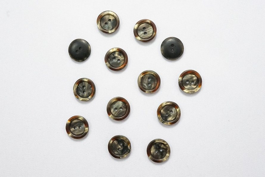 Guzik o numerze 2158, 15 mm