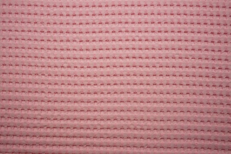 Bawełna wafel - Baby pink