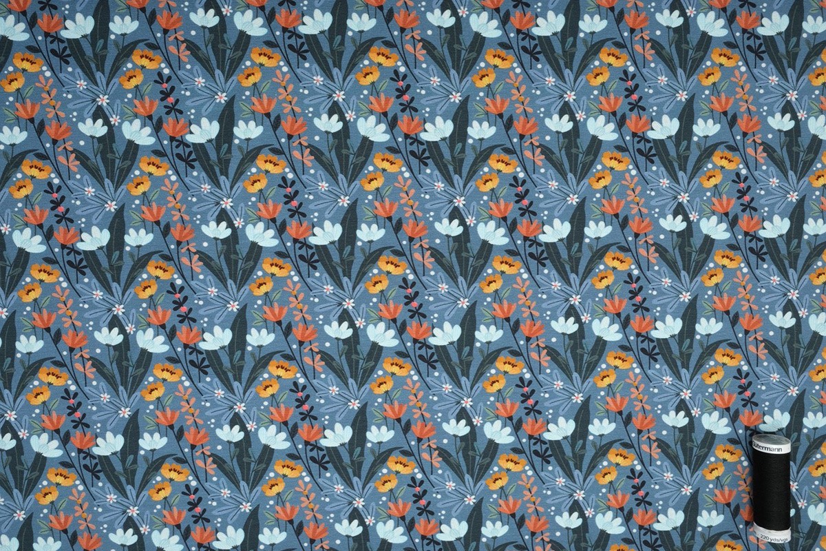 Dzianina jersey drukowana