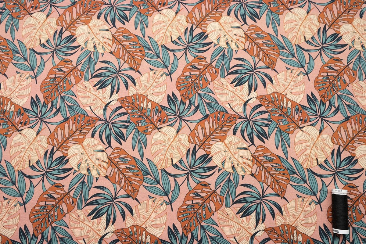 Dzianina jersey drukowana