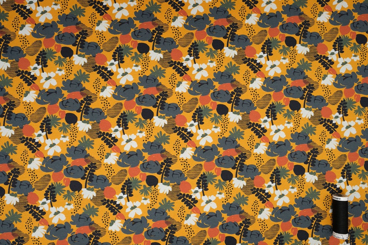 Dzianina jersey drukowana