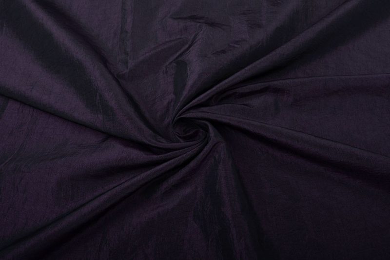 Tafta kreszowana – Dark aubergine