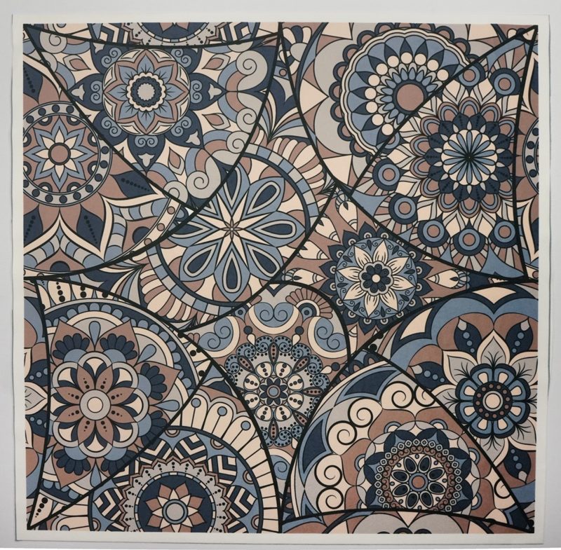 Panel poduszkowy - marokański wzór