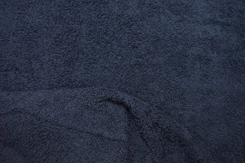 Bawełna frota / frotte w kolorze granatowym