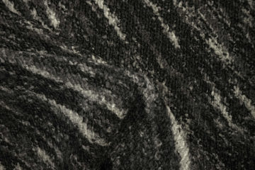 Tkanina boucle – szaro-grafitowy melanż