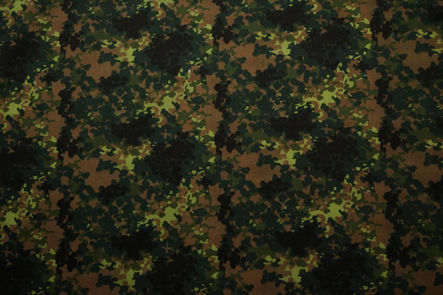 Tkanina kamuflażowa - wzór Flecktarn