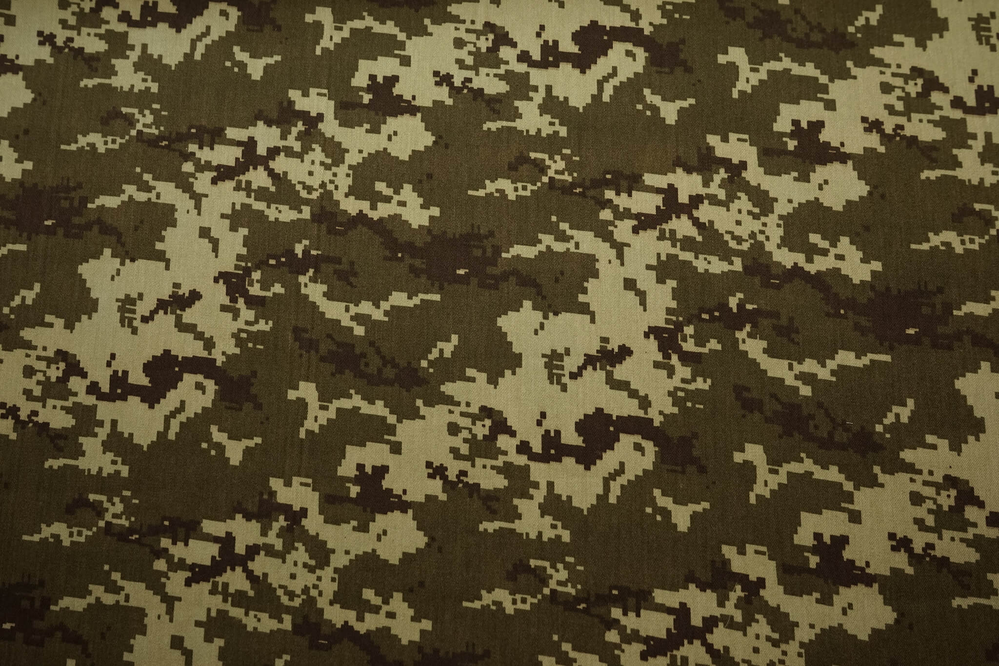 Tkanina kamuflażowa - leśny digital camo