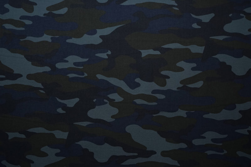 Tkanina kamuflażowa bawełniana - navy camo