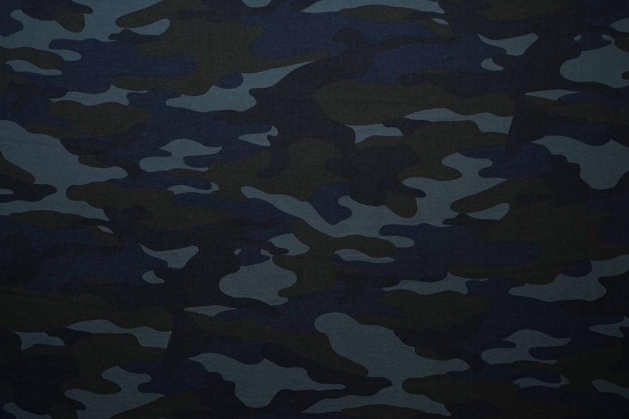 Tkanina kamuflażowa bawełniana - navy camo