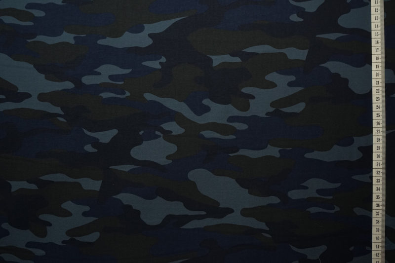 Tkanina kamuflażowa bawełniana - navy camo