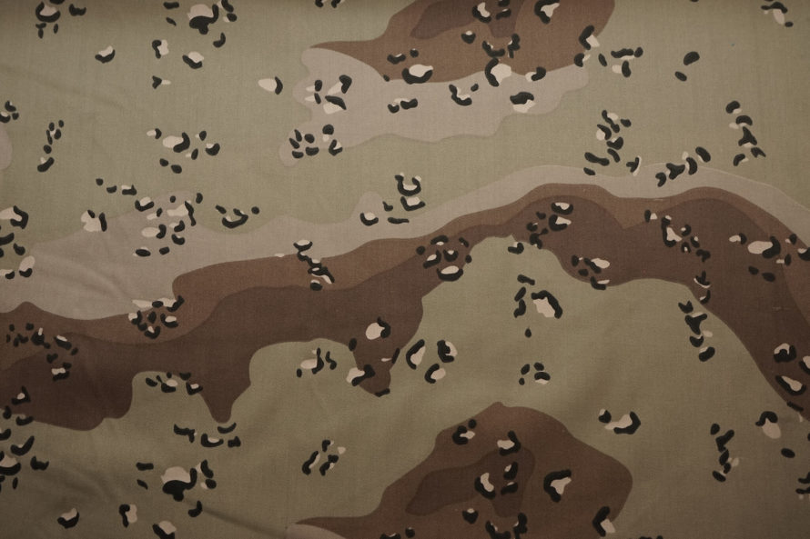 Tkanina kamuflażowa - wzór 6-Color Desert