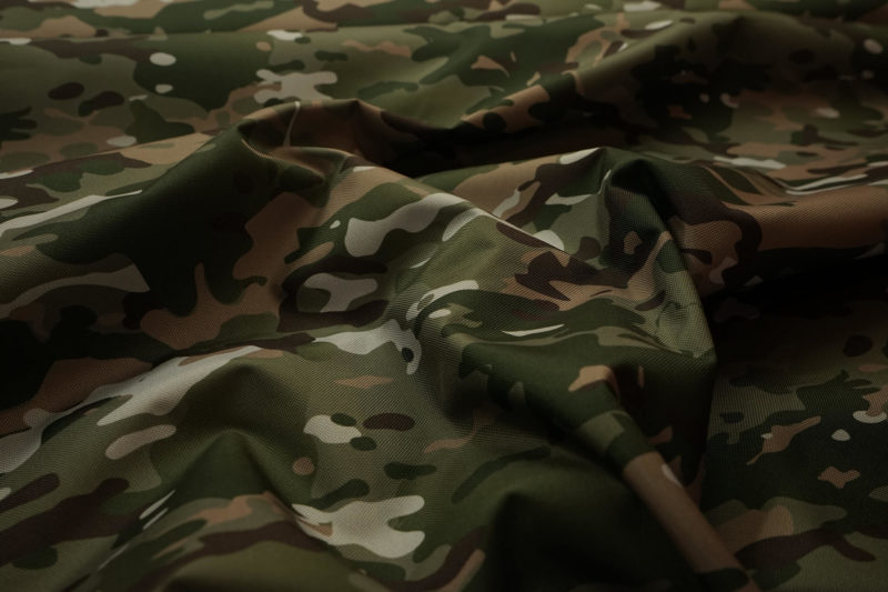 Tkanina kamuflażowa wodoodporna - multicam