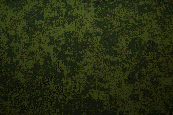 Tkanina kamuflażowa bawełniana - Digital Flora Camo