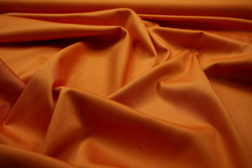 Bawełna z lycrą w kolorze pomarańczowym