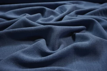 Len z wiskozą w kolorze jeansowym