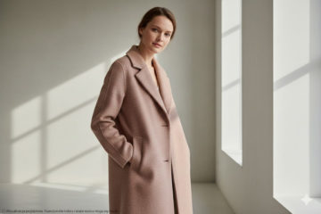 Wełna kolorze pudrowego różu