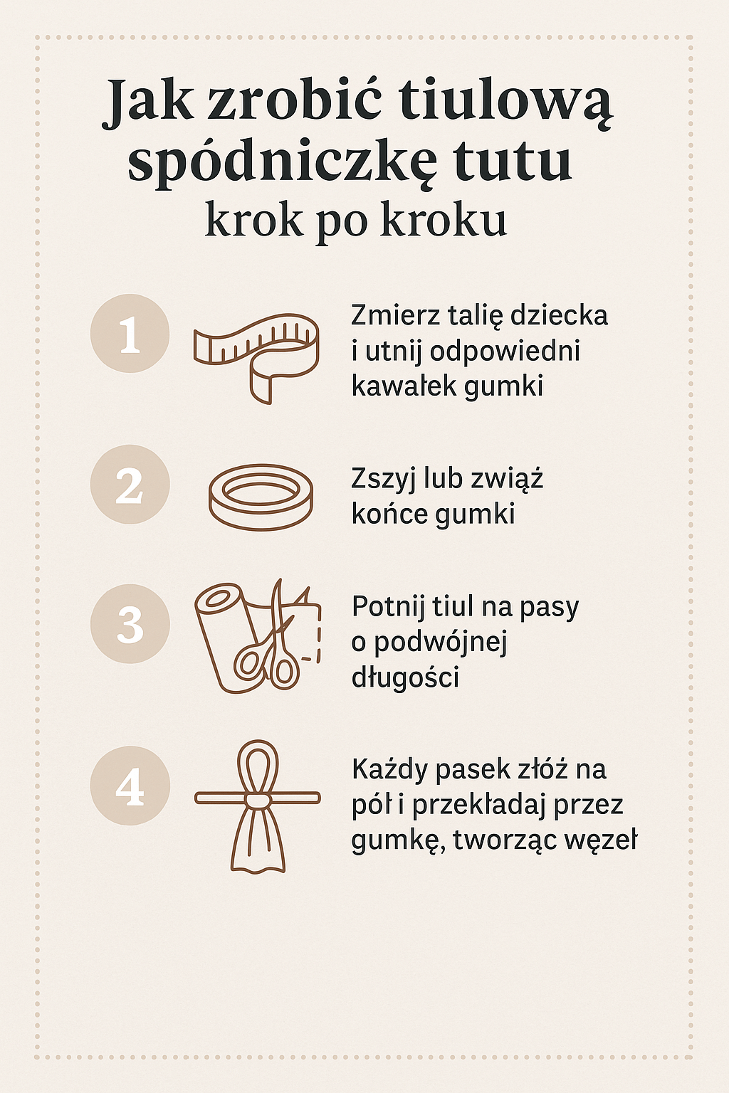 Tiul w modzie dziecięcej – jak uszyć spódniczkę tutu? 17 tutu1